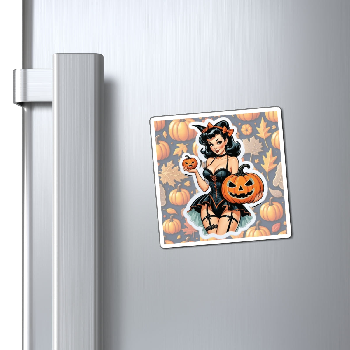 Halloween II Pin Up Girl Magnet