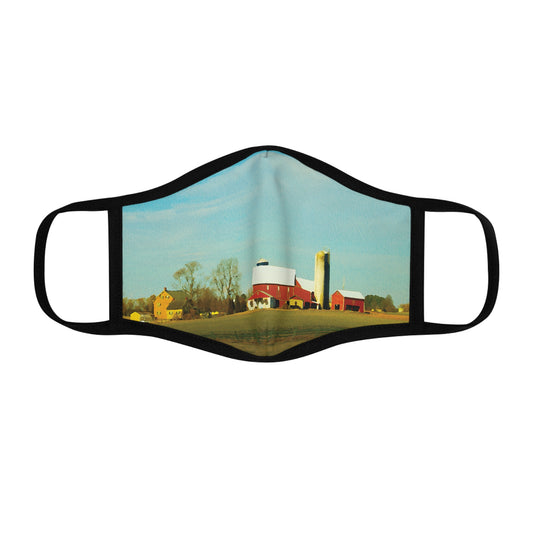 Lancaster PA Fitted Polyester Face Mask