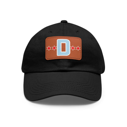 Chicago Dog Hat with Leather Patch