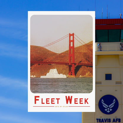 Arts by Dylan: Fleet Week Travel Poster