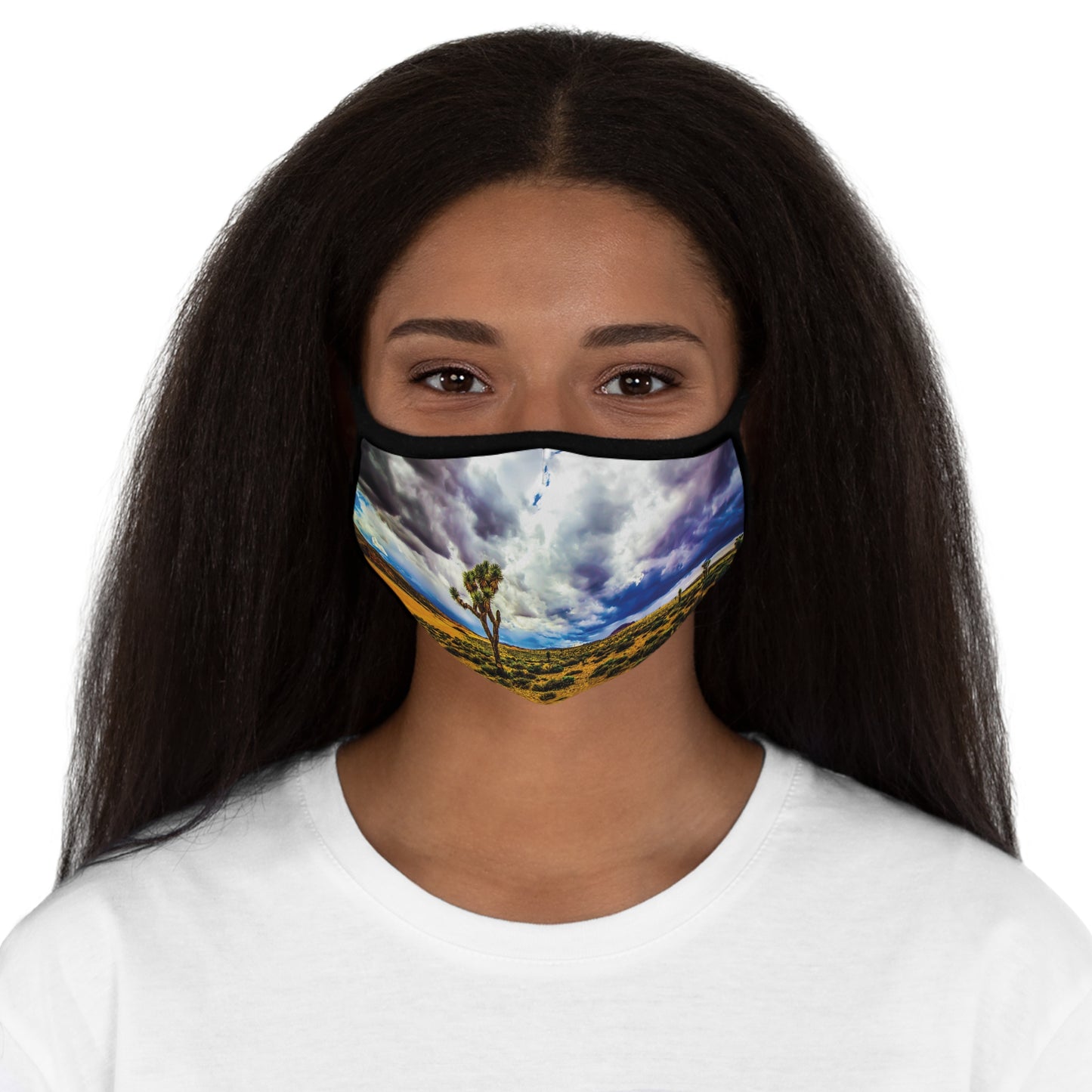 Nevada Fitted Polyester Face Mask