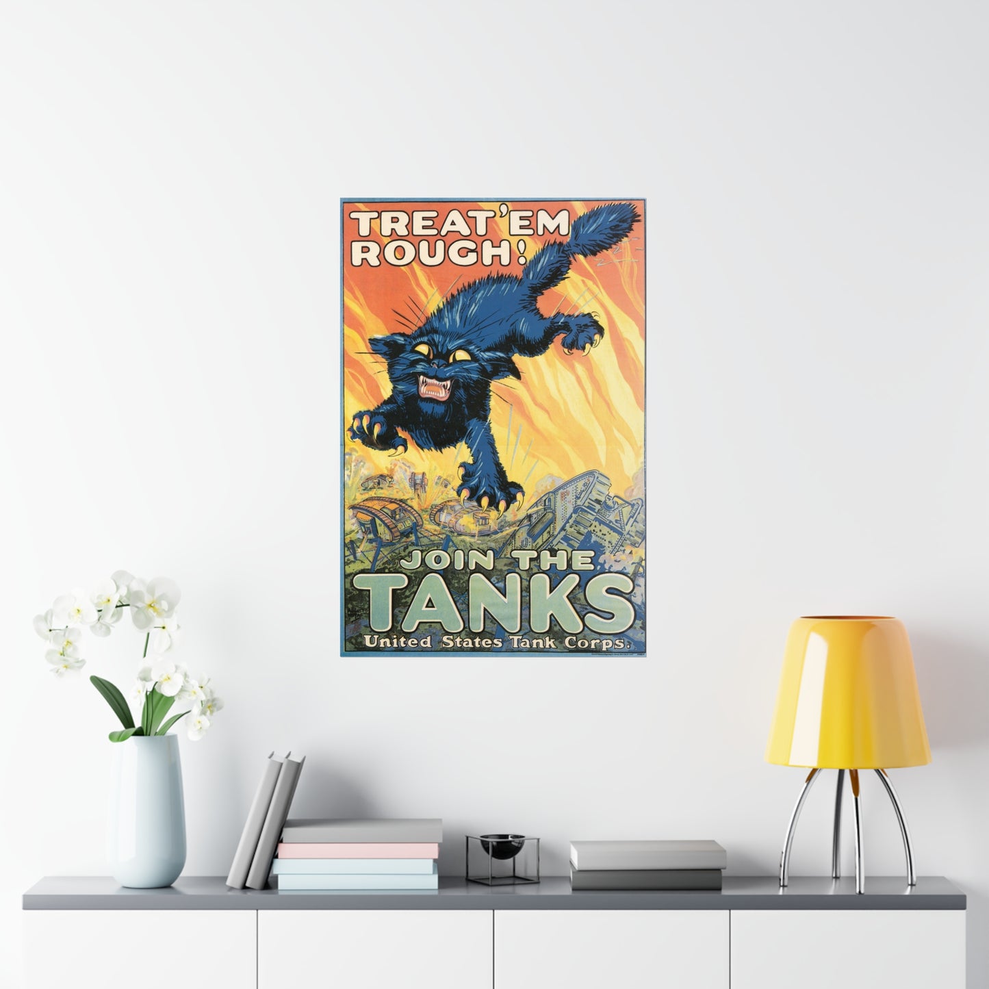 20th Century World Wars Poster: Tanks