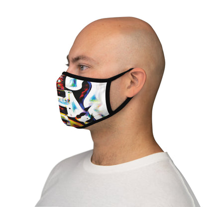 Guitar Fitted Polyester Face Mask