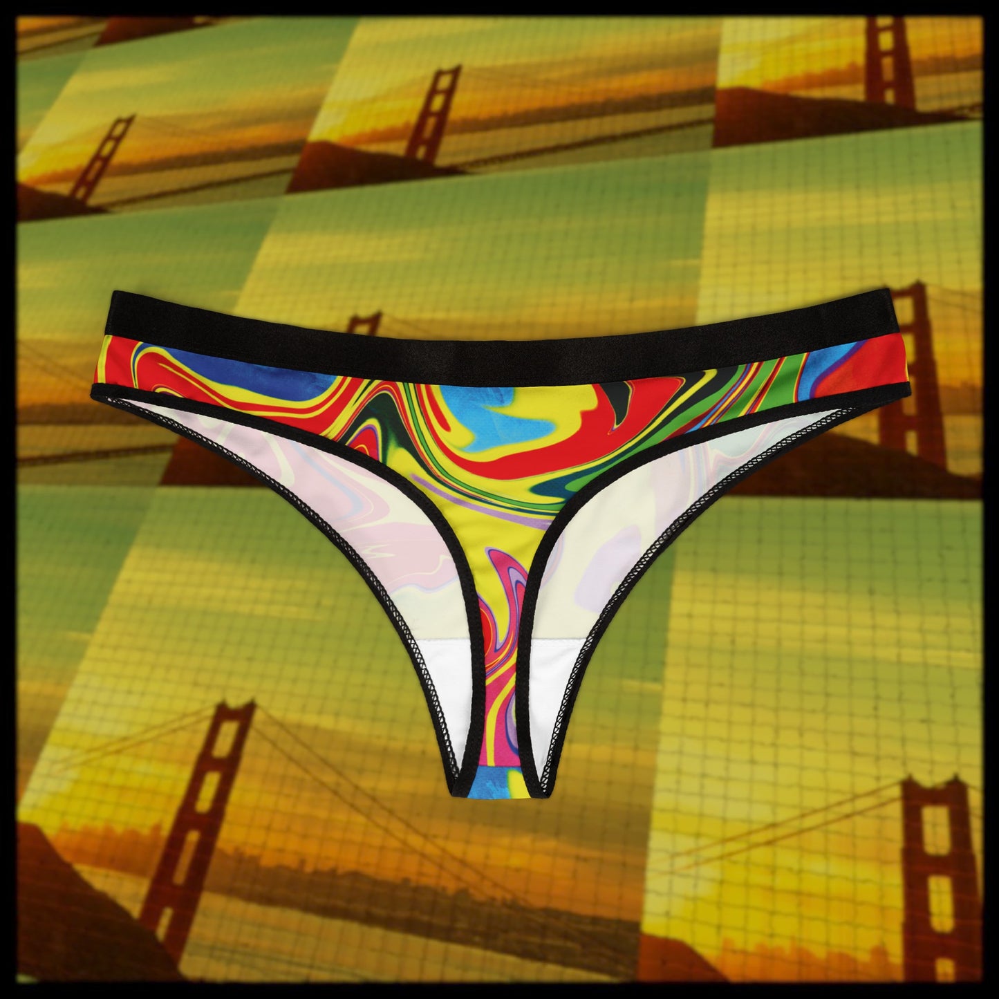 Tie Dye Women's Thong