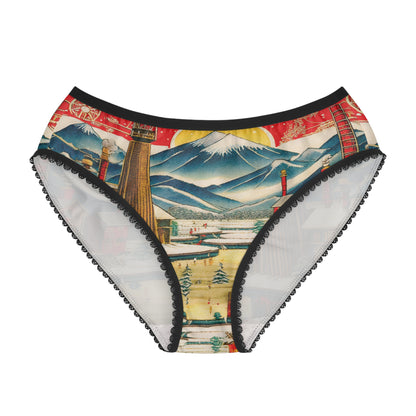 Japanese Christmas III Women's Briefs