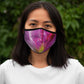 Flower II Fitted Polyester Face Mask