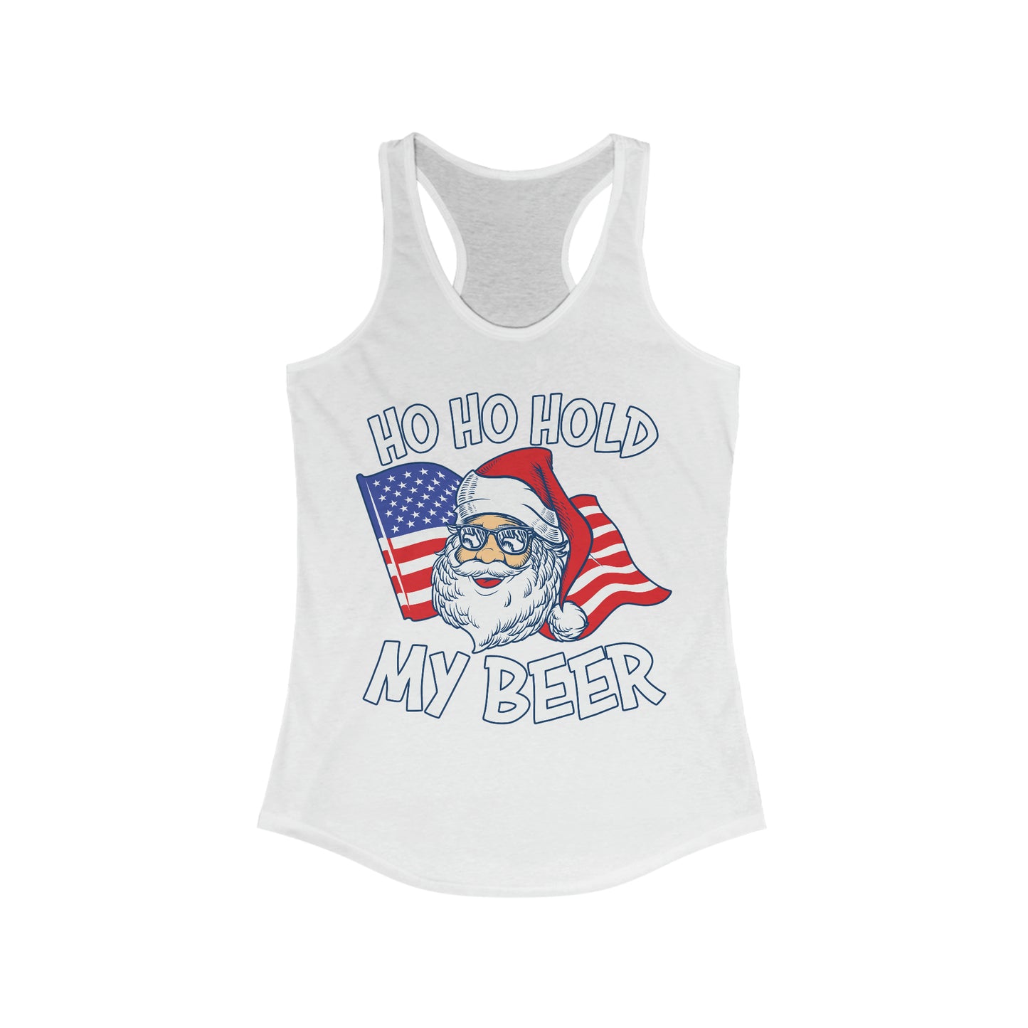 Ho Ho Hold my Beer Tank Top