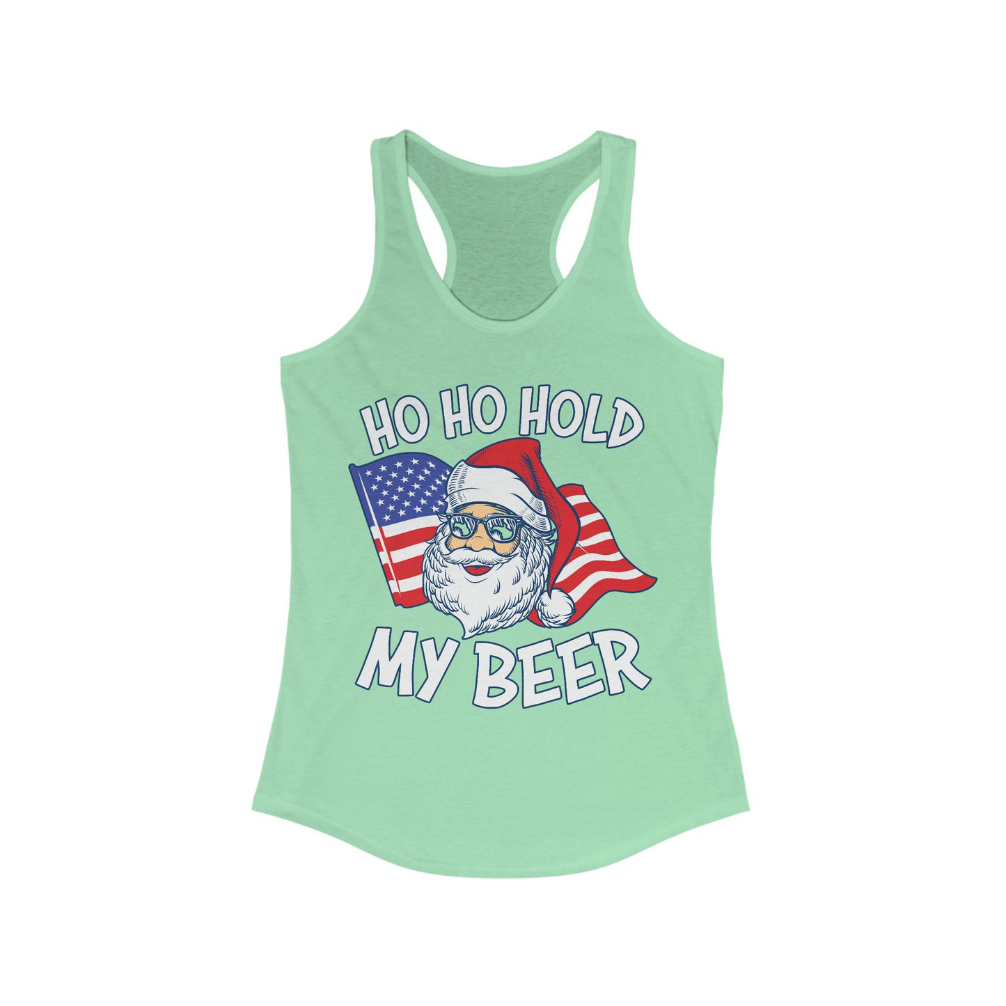 Ho Ho Hold my Beer Tank Top