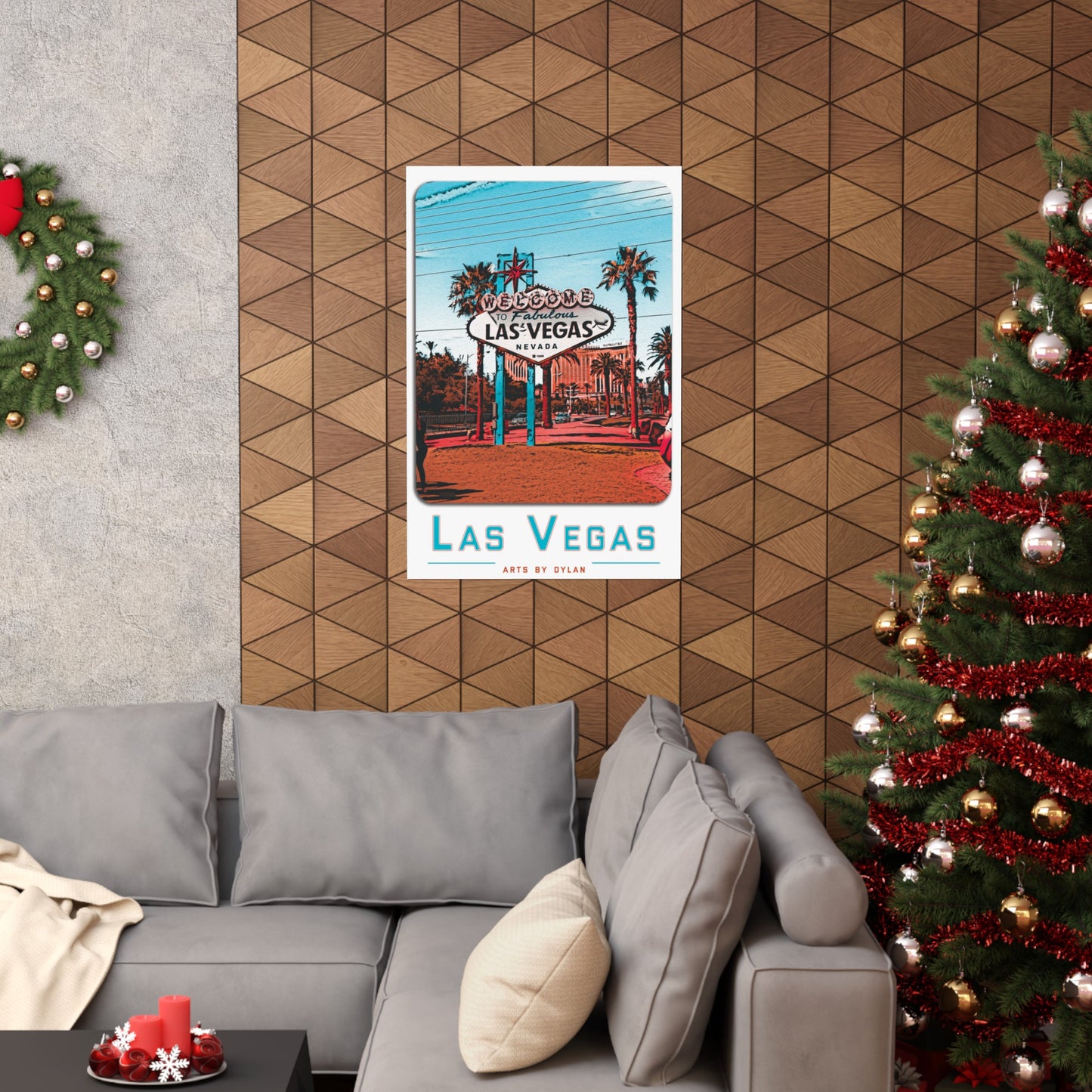 Arts by Dylan: Las Vegas Travel Poster