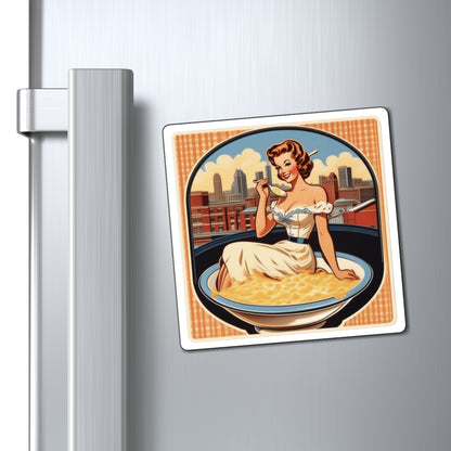 National Grits Day V Pin Up Girl Magnet