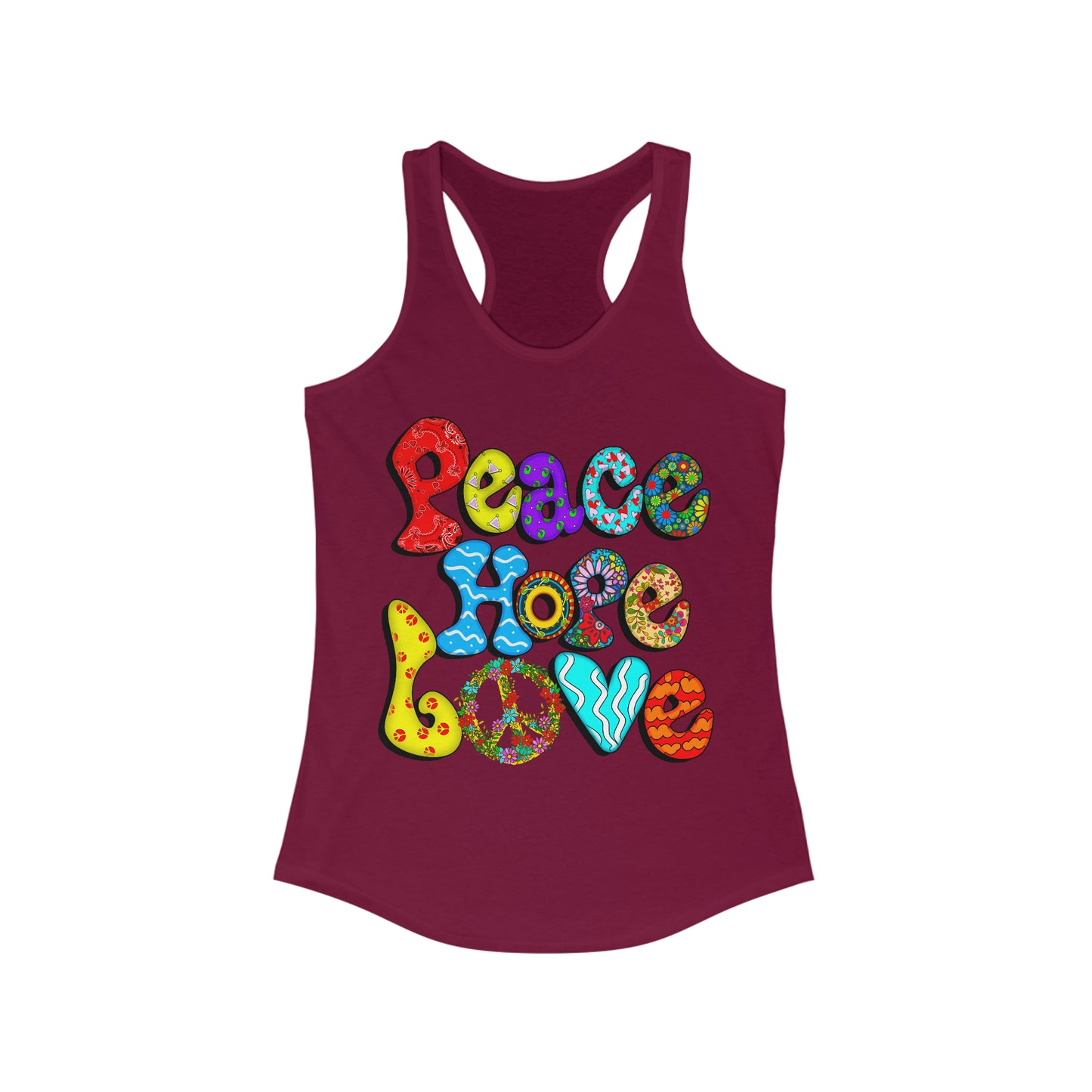 Peace Hope Love Tank Top