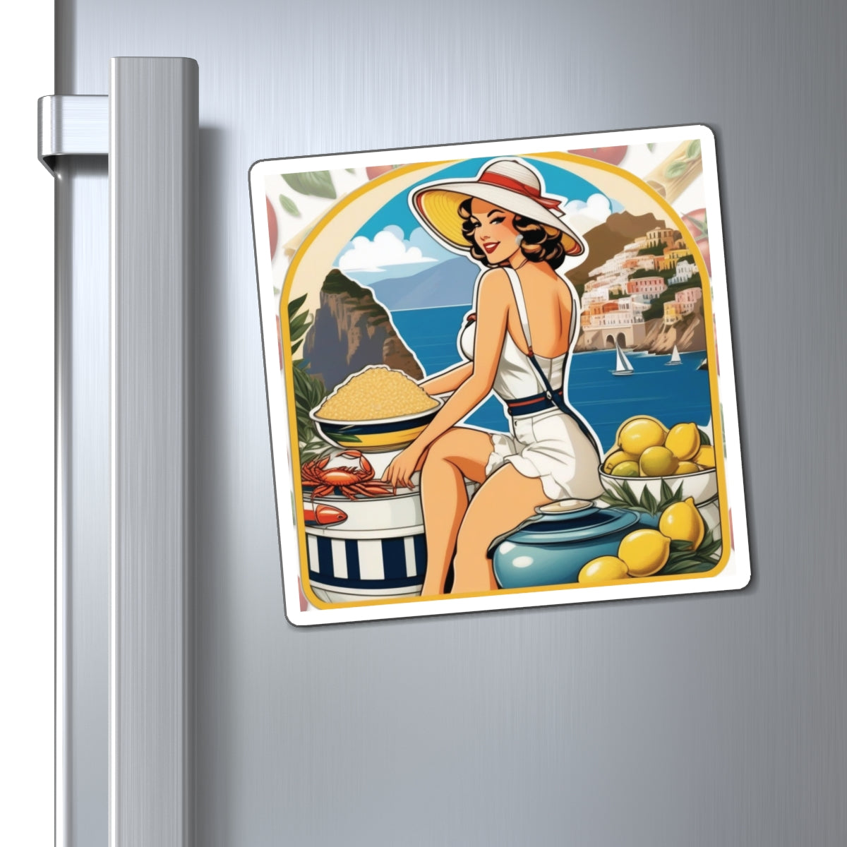 National Risotto Day III Pin Up Girl Magnet