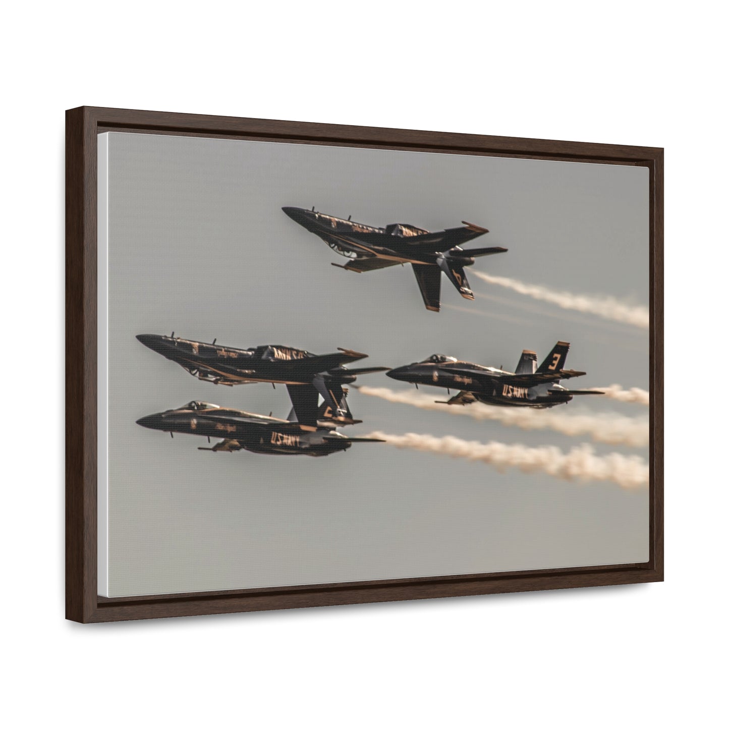 Arts by Dylan: Wings over Solano 2024 Blue Angels #2 Canvas