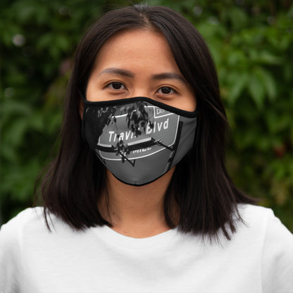 Travis Blvd Fitted Polyester Face Mask