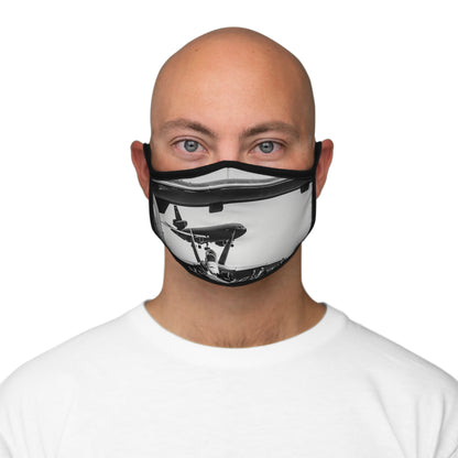 Big Heavy Fitted Polyester Face Mask