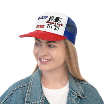 Hot and Fast, Extra Spicy Trucker Cap