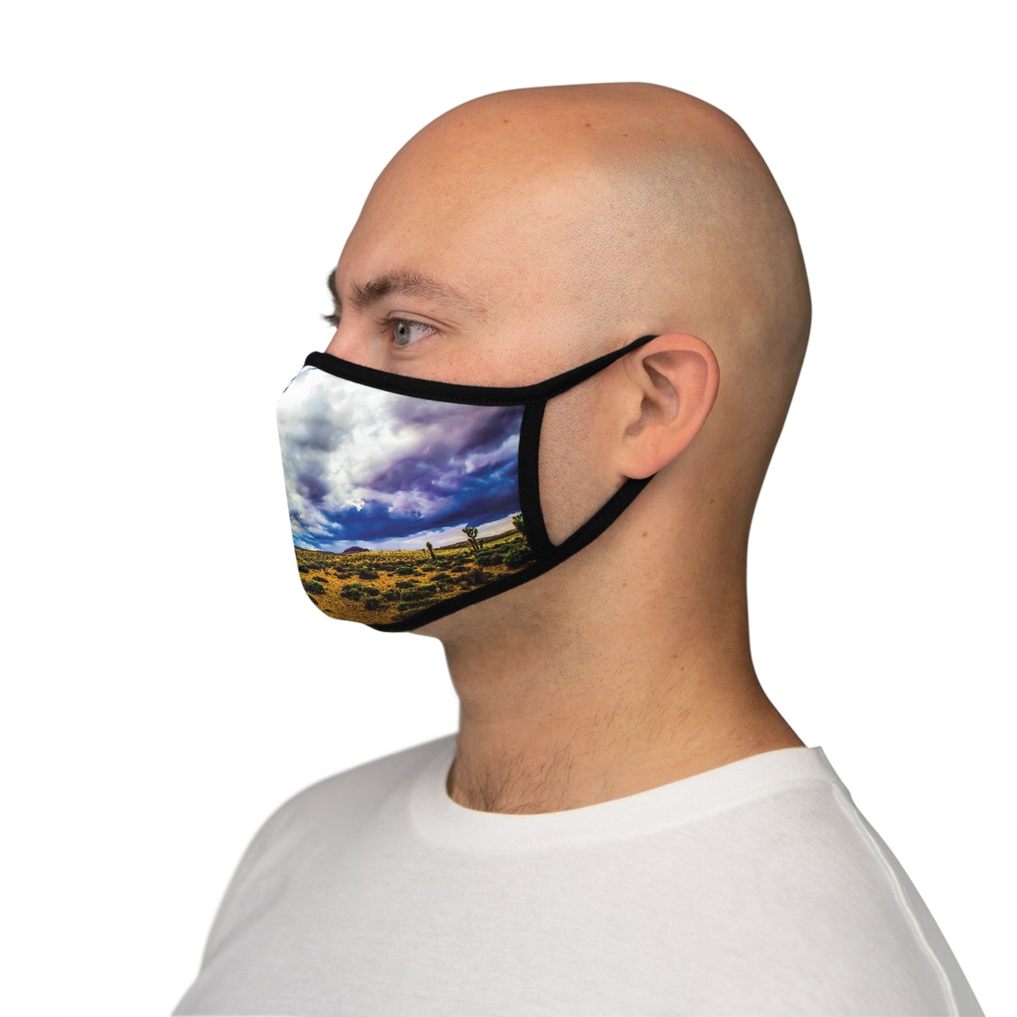 Nevada Fitted Polyester Face Mask