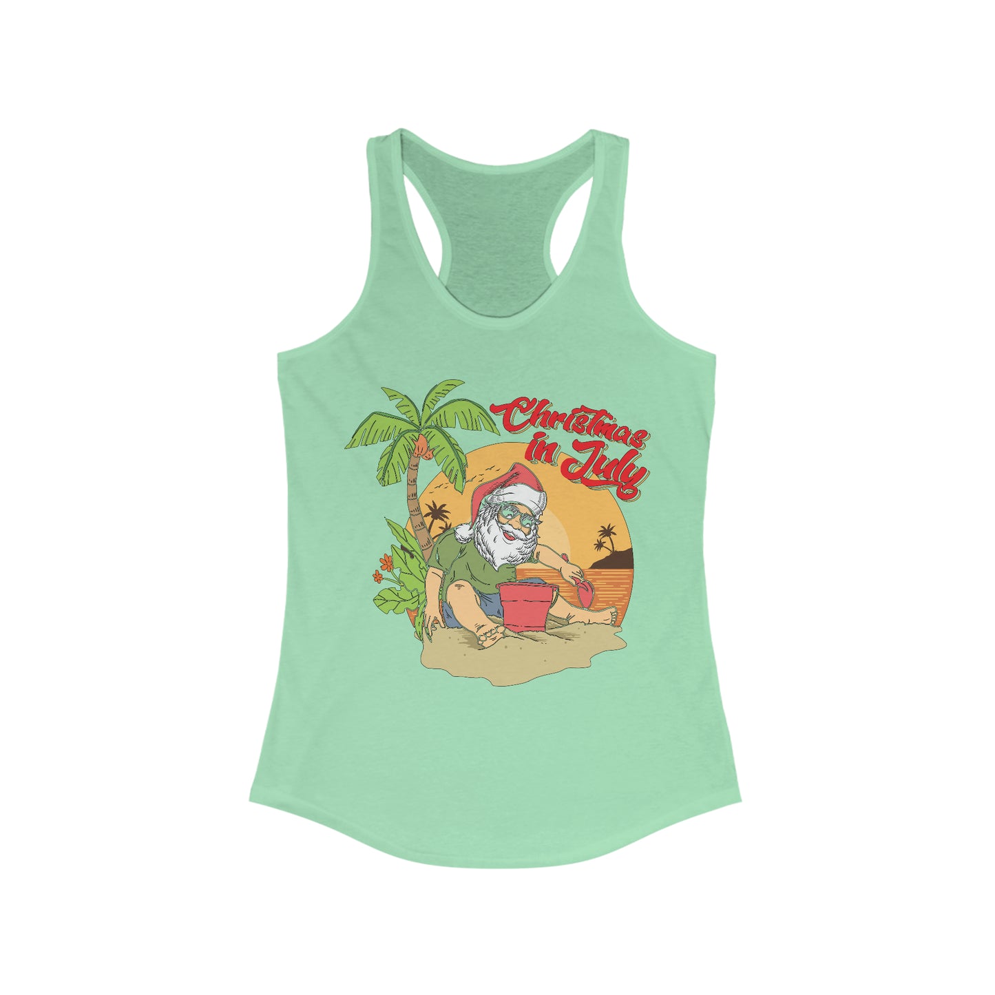 San(ta/d) Castle Tank Top