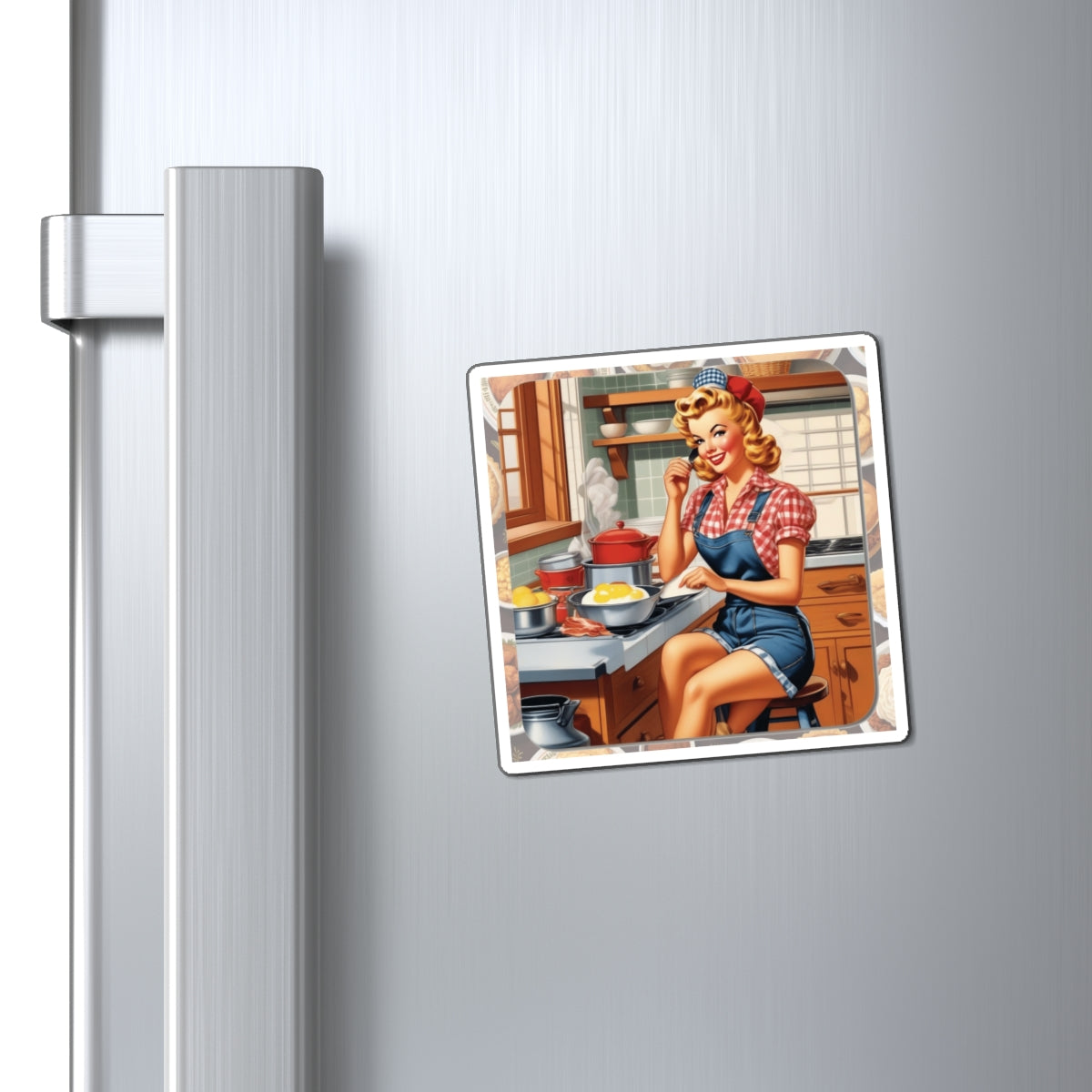 National Grits Day VI Pin Up Girl Magnet