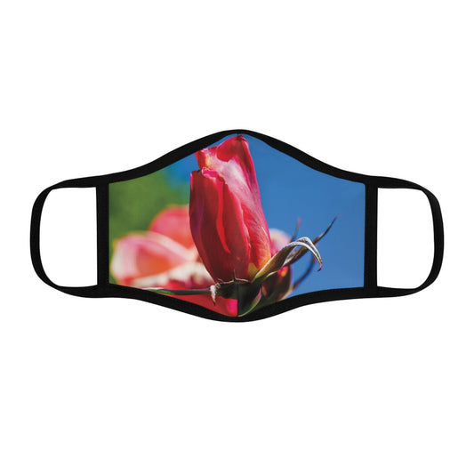 Rose II Polyester Face Mask