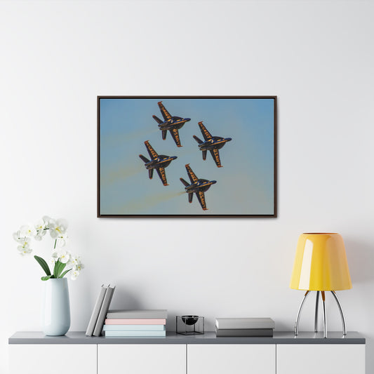 Arts by Dylan: Wings over Solano 2024 Blue Angels #8 Canvas