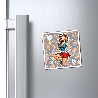 National Cheerleading Day III Pin Up Girl Magnet