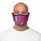 Flower II Fitted Polyester Face Mask