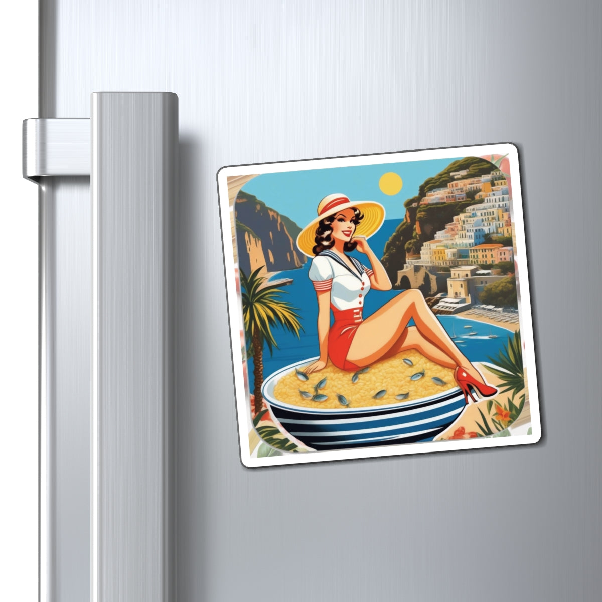 National Risotto Day II Pin Up Girl Magnet