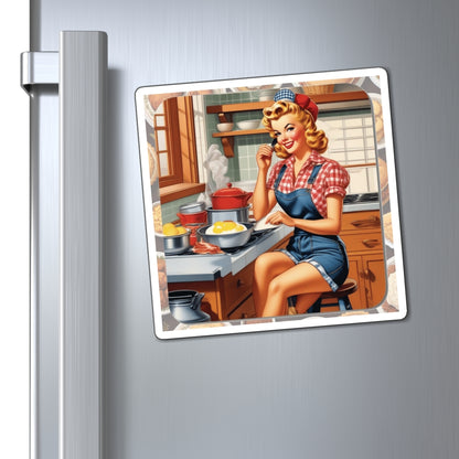 National Grits Day VI Pin Up Girl Magnet