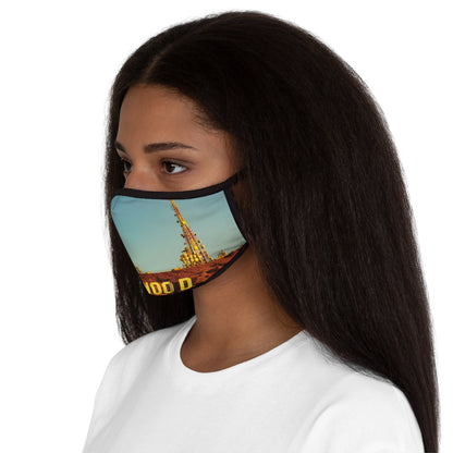 Hollywood Fitted Polyester Face Mask