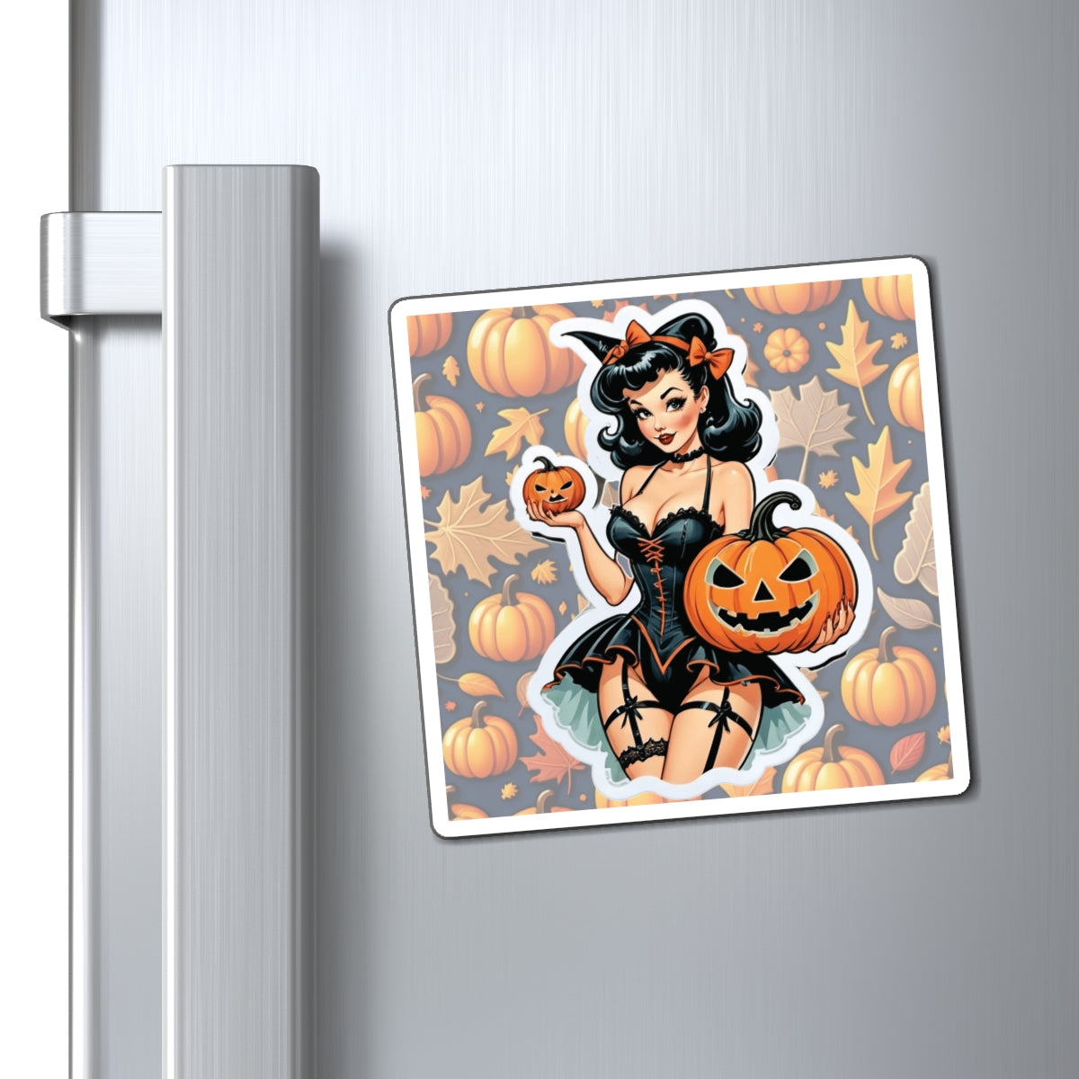 Halloween II Pin Up Girl Magnet