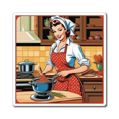 National Cassoulet Day Pin Up Girl Magnet