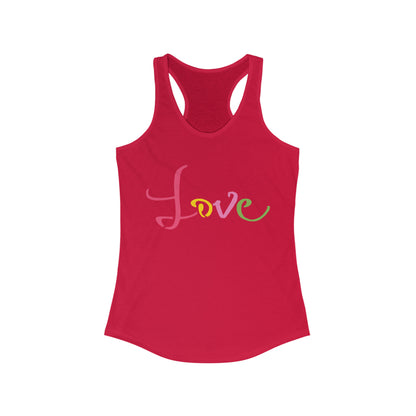 Love Women's Racerback Tank