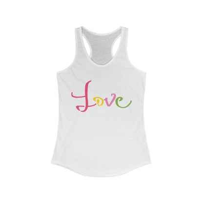 Love Women's Racerback Tank