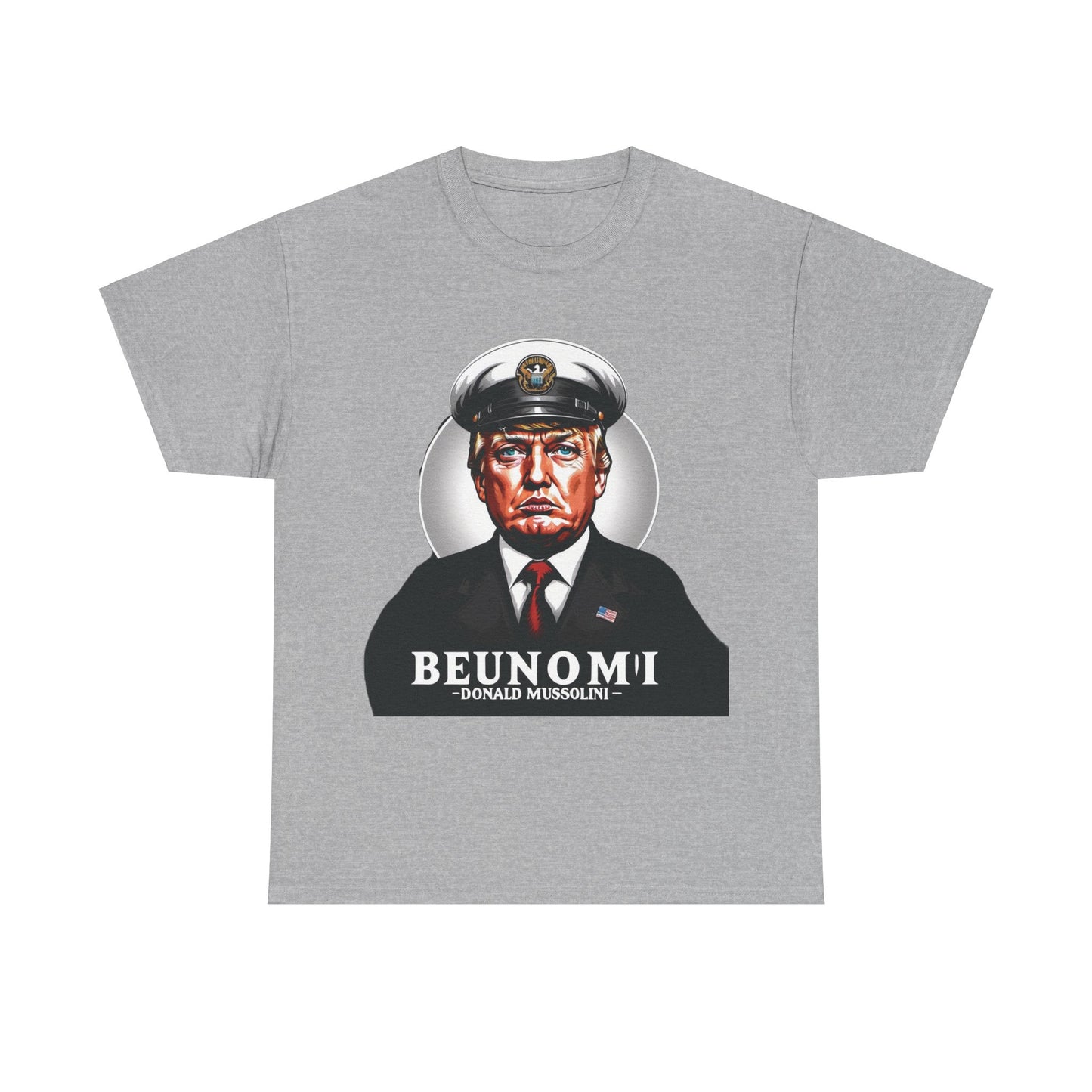 Mussolini Anti Donald Trump Tee