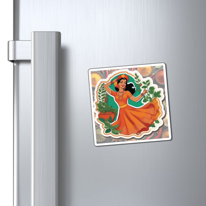 National Herbs and Spices Day III Pin Up Girl Magnet