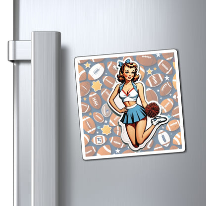 National Cheerleading Day Pin Up Girl Magnet