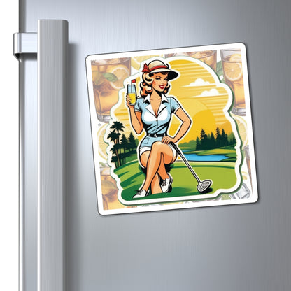 National Arnold Palmer Day III Pin Up Girl Magnet