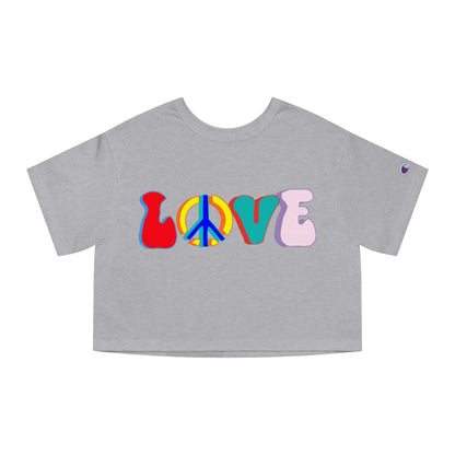 Love Women's Cropped T-Shirt