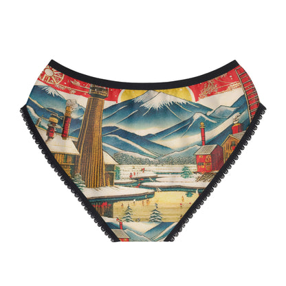 Japanese Christmas III Women's Briefs