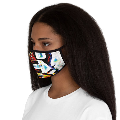 Guitar Fitted Polyester Face Mask