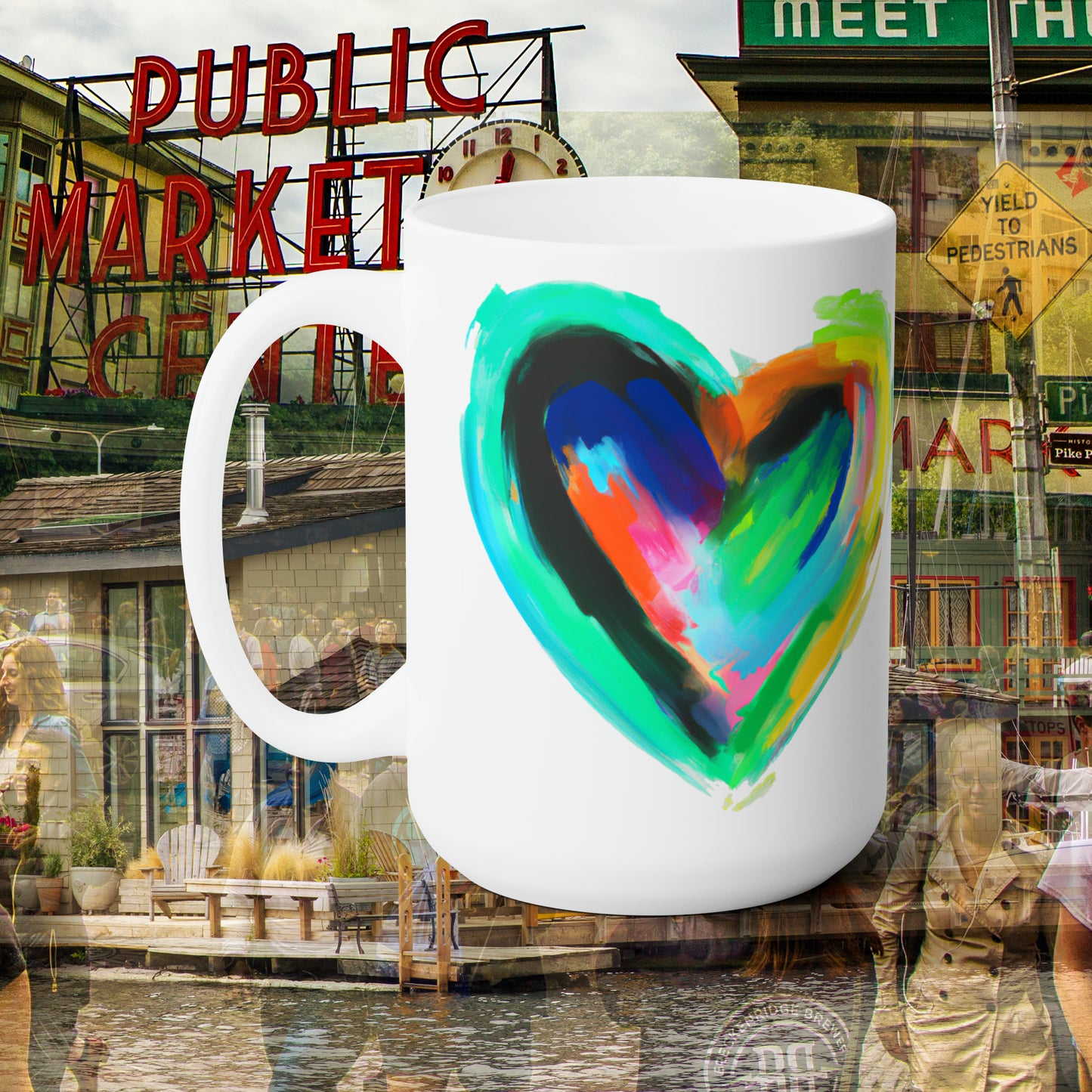 Heart Mug 15oz