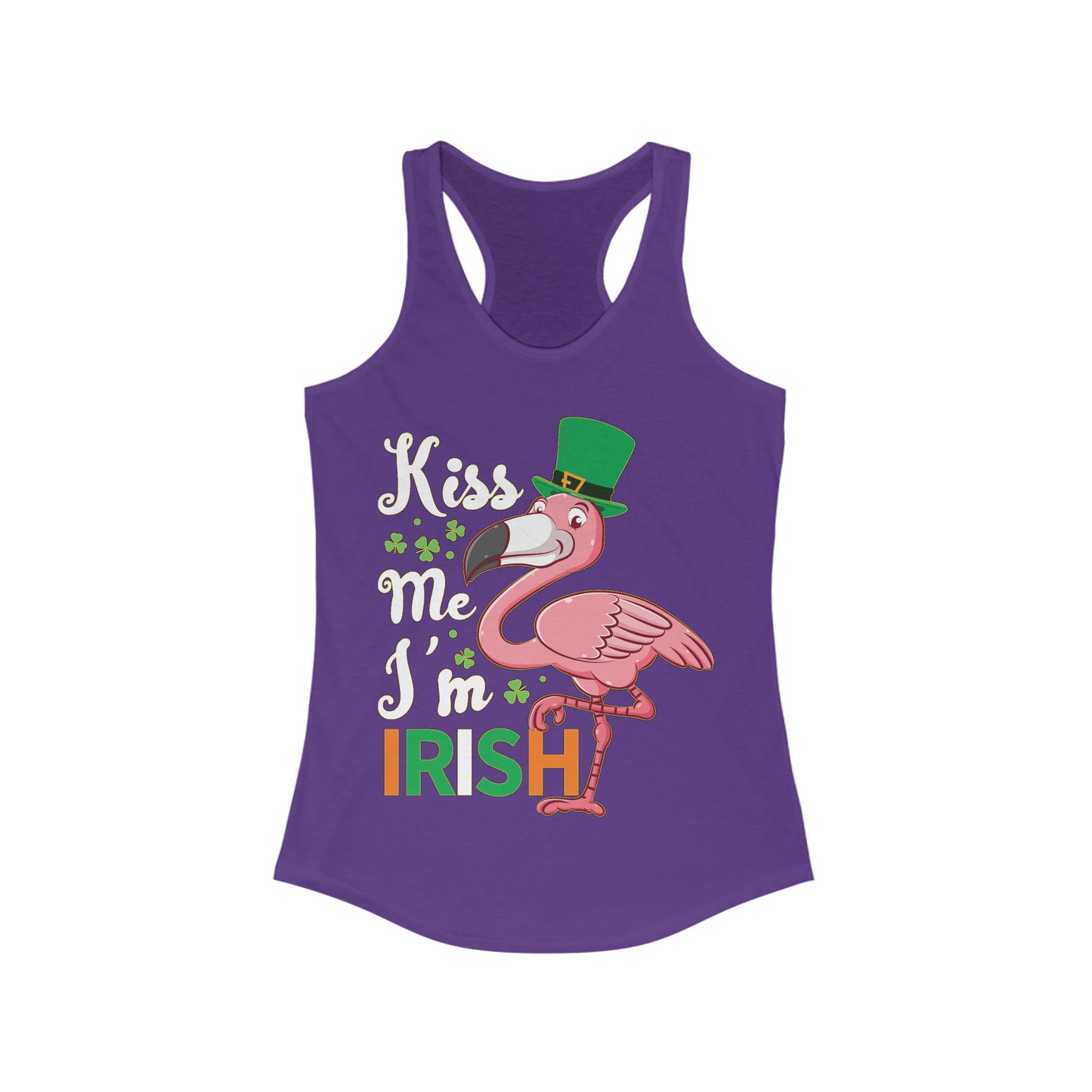 Irish Flamingo Tank Top