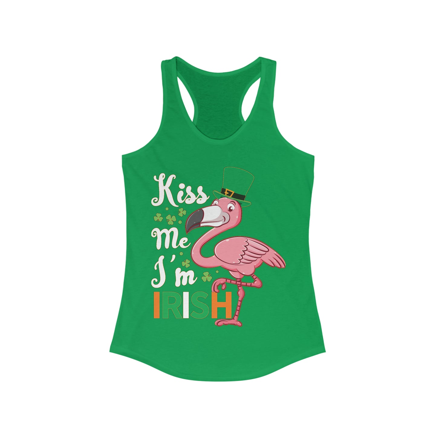 Irish Flamingo Tank Top