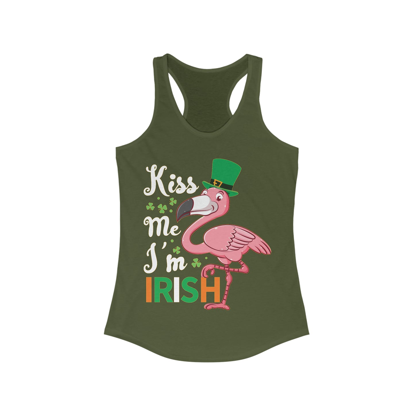 Irish Flamingo Tank Top