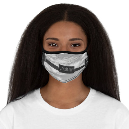 Lincoln Highway Fitted Polyester Face Mask