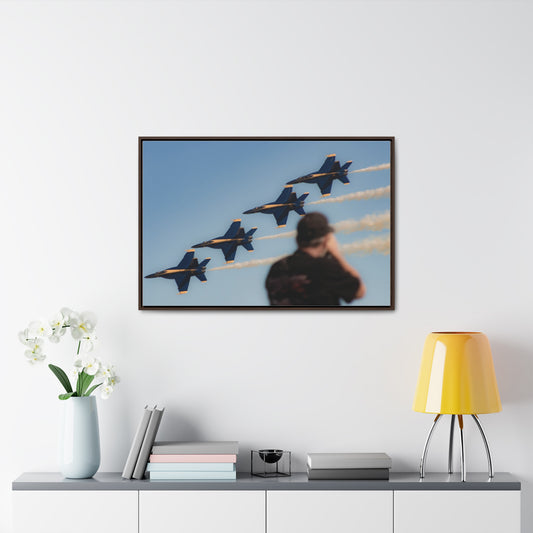 Arts by Dylan: Wings over Solano 2024 Blue Angels #1 Canvas