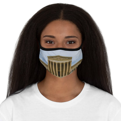 Supreme Court Fitted Polyester Face Mask