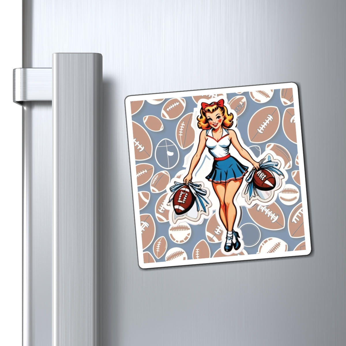 National Cheerleading Day II Pin Up Girl Magnet