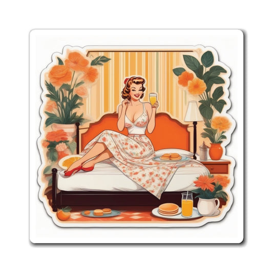 Mother's Day III Pin Up Girl Magnet